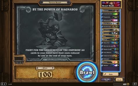this week's tavern brawl.